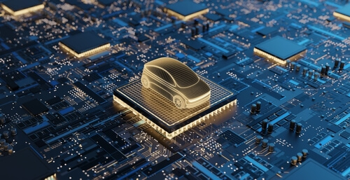 smart cars automotive microchips